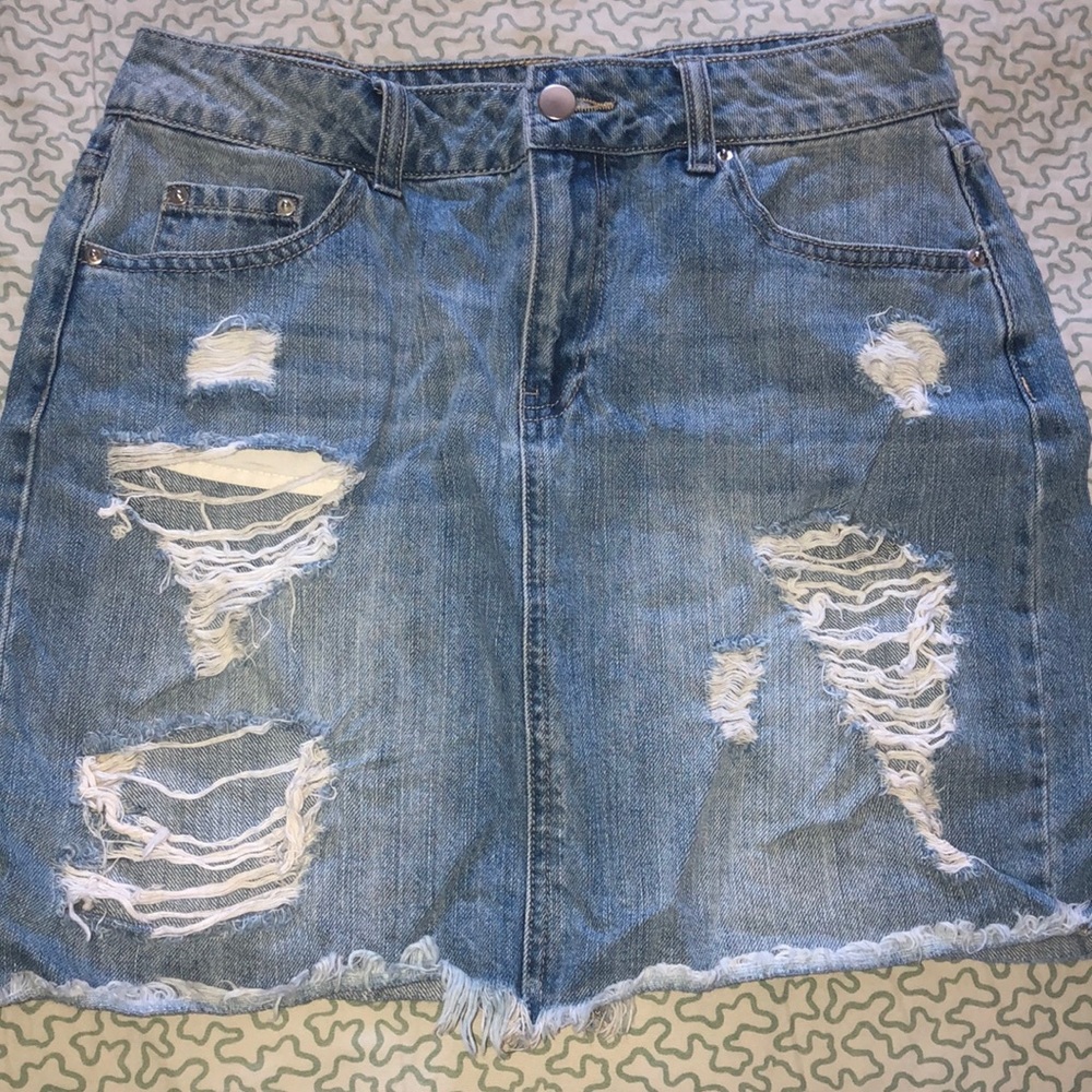 Denim Skirt
